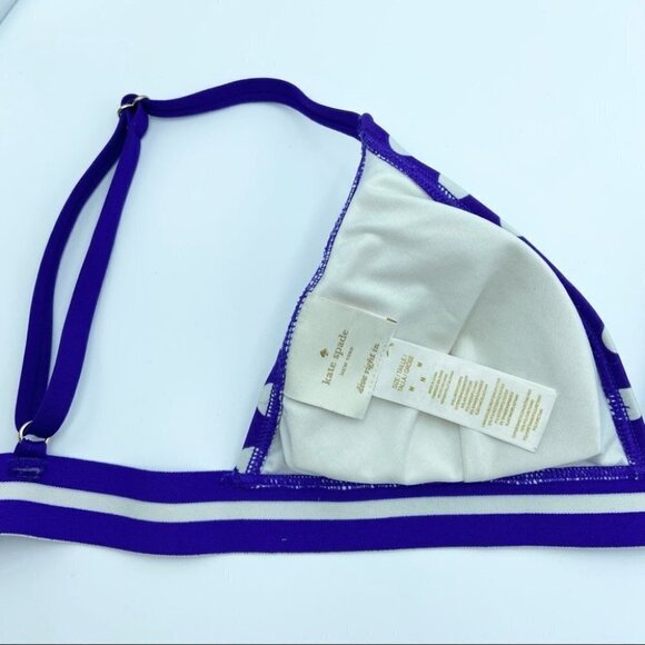 Kate Spade  Triangle Polka Dot Bikini Top - Picture 9 of 15